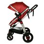 BUF BOOF - Carucior 2 in 1 S-18 Linen  Rosu - 1