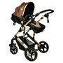 Carucior 2 in 1 reversibil X2 Gold 0 36 luni BUF BOOF, Resigilat - 6