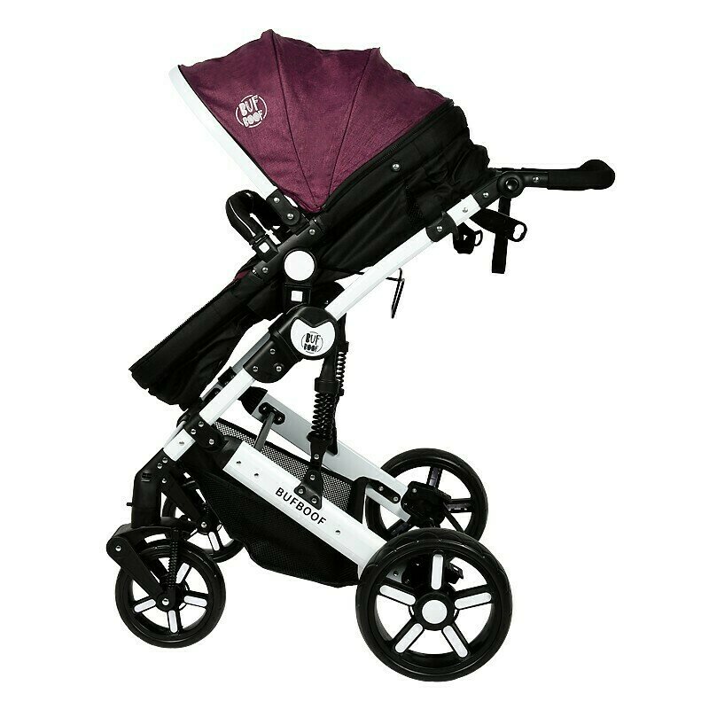 Buf boof - carucior 2 in 1 x-2 reversibil 0-36 luni purple