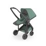 Greentom - Carucior 2 in 1 100% Ecologic, Negru/Verde - 6