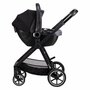 Carucior 3 in 1, FreeON, Opty, Pana la 22 kg, Cu landou, Scoica auto conform ECE R129, Parte sport cu sezut reversibil, Spatar reglabil, Cu accesorii, Grey - 6