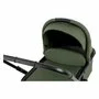 Carucior 3 in 1, FreeON, Zack, Cu cadru din aluminiu, Landou, Scoica auto, Geanta pentru mamici, Conform cu standardele EN 1888:2018 si ECE R129, Olive - 9