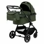 Carucior 3 in 1, FreeON, Zack, Cu cadru din aluminiu, Landou, Scoica auto, Geanta pentru mamici, Conform cu standardele EN 1888:2018 si ECE R129, Olive - 21