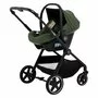 Carucior 3 in 1, FreeON, Zack, Cu cadru din aluminiu, Landou, Scoica auto, Geanta pentru mamici, Conform cu standardele EN 1888:2018 si ECE R129, Olive - 23