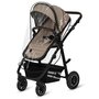 Carucior 3 in 1, Lionelo, Amber, Landou intarit,  Scoica auto testata ADAC, Reversibil, Cu accesorii, Geanta parinti, Pana la 22 kg, Bej - 10
