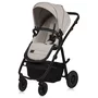 Carucior 3 in 1, Lionelo, Amber Plus, Cadru aluminiu, Cu landou intarit si salteluta moale, Cu scoica auto testata ADAC, Reversibil, Maner ajustabil, Cu accesorii, Cu ventilatie panoramica 3D, Pana la 22 kg, EN1888-1, EN1888-2, EN1466, ECE R129, Bej - 7