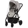 Carucior 3 in 1, Lionelo, Amber Plus, Cadru aluminiu, Cu landou intarit si salteluta moale, Cu scoica auto testata ADAC, Reversibil, Maner ajustabil, Cu accesorii, Cu ventilatie panoramica 3D, Pana la 22 kg, EN1888-1, EN1888-2, EN1466, ECE R129, Bej - 10