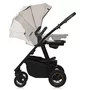 Carucior 3 in 1, Lionelo, Amber Plus, Cadru aluminiu, Cu landou intarit si salteluta moale, Cu scoica auto testata ADAC, Reversibil, Maner ajustabil, Cu accesorii, Cu ventilatie panoramica 3D, Pana la 22 kg, EN1888-1, EN1888-2, EN1466, ECE R129, Bej - 14