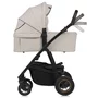 Carucior 3 in 1, Lionelo, Amber Plus, Cadru aluminiu, Cu landou intarit si salteluta moale, Cu scoica auto testata ADAC, Reversibil, Maner ajustabil, Cu accesorii, Cu ventilatie panoramica 3D, Pana la 22 kg, EN1888-1, EN1888-2, EN1466, ECE R129, Bej - 23