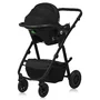 Carucior 3 in 1, Lionelo, Amber Plus, Cadru aluminiu, Cu landou intarit si salteluta moale, Cu scoica auto testata ADAC, Reversibil, Maner ajustabil, Cu accesorii, Cu ventilatie panoramica 3D, Pana la 22 kg, EN1888-1, EN1888-2, EN1466, ECE R129, Bej - 32