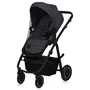 Carucior 3 in 1, Lionelo, Amber Plus, Cadru aluminiu, Cu landou intarit si salteluta moale, Cu scoica auto testata ADAC, Reversibil, Maner ajustabil, Cu accesorii, Cu ventilatie panoramica 3D, Pana la 22 kg, EN1888-1, EN1888-2, EN1466, ECE R129, Gri - 9