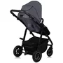 Carucior 3 in 1, Lionelo, Amber Plus, Cadru aluminiu, Cu landou intarit si salteluta moale, Cu scoica auto testata ADAC, Reversibil, Maner ajustabil, Cu accesorii, Cu ventilatie panoramica 3D, Pana la 22 kg, EN1888-1, EN1888-2, EN1466, ECE R129, Gri - 11