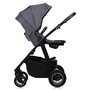 Carucior 3 in 1, Lionelo, Amber Plus, Cadru aluminiu, Cu landou intarit si salteluta moale, Cu scoica auto testata ADAC, Reversibil, Maner ajustabil, Cu accesorii, Cu ventilatie panoramica 3D, Pana la 22 kg, EN1888-1, EN1888-2, EN1466, ECE R129, Gri - 12