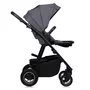 Carucior 3 in 1, Lionelo, Amber Plus, Cadru aluminiu, Cu landou intarit si salteluta moale, Cu scoica auto testata ADAC, Reversibil, Maner ajustabil, Cu accesorii, Cu ventilatie panoramica 3D, Pana la 22 kg, EN1888-1, EN1888-2, EN1466, ECE R129, Gri - 16