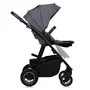 Carucior 3 in 1, Lionelo, Amber Plus, Cadru aluminiu, Cu landou intarit si salteluta moale, Cu scoica auto testata ADAC, Reversibil, Maner ajustabil, Cu accesorii, Cu ventilatie panoramica 3D, Pana la 22 kg, EN1888-1, EN1888-2, EN1466, ECE R129, Gri - 18