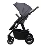 Carucior 3 in 1, Lionelo, Amber Plus, Cadru aluminiu, Cu landou intarit si salteluta moale, Cu scoica auto testata ADAC, Reversibil, Maner ajustabil, Cu accesorii, Cu ventilatie panoramica 3D, Pana la 22 kg, EN1888-1, EN1888-2, EN1466, ECE R129, Gri - 19