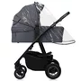 Carucior 3 in 1, Lionelo, Amber Plus, Cadru aluminiu, Cu landou intarit si salteluta moale, Cu scoica auto testata ADAC, Reversibil, Maner ajustabil, Cu accesorii, Cu ventilatie panoramica 3D, Pana la 22 kg, EN1888-1, EN1888-2, EN1466, ECE R129, Gri - 25