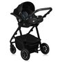 Carucior 3 in 1, Lionelo, Amber Plus, Cadru aluminiu, Cu landou intarit si salteluta moale, Cu scoica auto testata ADAC, Reversibil, Maner ajustabil, Cu accesorii, Cu ventilatie panoramica 3D, Pana la 22 kg, EN1888-1, EN1888-2, EN1466, ECE R129, Gri - 26