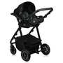 Carucior 3 in 1, Lionelo, Amber Plus, Cadru aluminiu, Cu landou intarit si salteluta moale, Cu scoica auto testata ADAC, Reversibil, Maner ajustabil, Cu accesorii, Cu ventilatie panoramica 3D, Pana la 22 kg, EN1888-1, EN1888-2, EN1466, ECE R129, Gri - 26