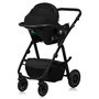 Carucior 3 in 1, Lionelo, Amber Plus, Cadru aluminiu, Cu landou intarit si salteluta moale, Cu scoica auto testata ADAC, Reversibil, Maner ajustabil, Cu accesorii, Cu ventilatie panoramica 3D, Pana la 22 kg, EN1888-1, EN1888-2, EN1466, ECE R129, Gri - 32