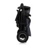 Carucior 3 in 1, Lionelo, Amber Plus, Cadru aluminiu, Cu landou intarit si salteluta moale, Cu scoica auto testata ADAC, Reversibil, Maner ajustabil, Cu accesorii, Cu ventilatie panoramica 3D, Pana la 22 kg, EN1888-1, EN1888-2, EN1466, ECE R129, Gri - 40