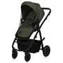 Carucior 3 in 1, Lionelo, Amber Plus, Cadru aluminiu, Cu landou intarit si salteluta moale, Cu scoica auto testata ADAC, Reversibil, Maner ajustabil, Cu accesorii, Cu ventilatie panoramica 3D, Pana la 22 kg, EN1888-1, EN1888-2, EN1466, ECE R129, Verde - 9