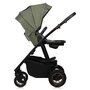 Carucior 3 in 1, Lionelo, Amber Plus, Cadru aluminiu, Cu landou intarit si salteluta moale, Cu scoica auto testata ADAC, Reversibil, Maner ajustabil, Cu accesorii, Cu ventilatie panoramica 3D, Pana la 22 kg, EN1888-1, EN1888-2, EN1466, ECE R129, Verde - 9