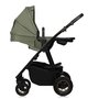 Carucior 3 in 1, Lionelo, Amber Plus, Cadru aluminiu, Cu landou intarit si salteluta moale, Cu scoica auto testata ADAC, Reversibil, Maner ajustabil, Cu accesorii, Cu ventilatie panoramica 3D, Pana la 22 kg, EN1888-1, EN1888-2, EN1466, ECE R129, Verde - 10