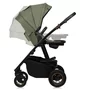 Carucior 3 in 1, Lionelo, Amber Plus, Cadru aluminiu, Cu landou intarit si salteluta moale, Cu scoica auto testata ADAC, Reversibil, Maner ajustabil, Cu accesorii, Cu ventilatie panoramica 3D, Pana la 22 kg, EN1888-1, EN1888-2, EN1466, ECE R129, Verde - 14