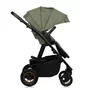 Carucior 3 in 1, Lionelo, Amber Plus, Cadru aluminiu, Cu landou intarit si salteluta moale, Cu scoica auto testata ADAC, Reversibil, Maner ajustabil, Cu accesorii, Cu ventilatie panoramica 3D, Pana la 22 kg, EN1888-1, EN1888-2, EN1466, ECE R129, Verde - 15