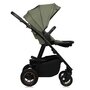 Carucior 3 in 1, Lionelo, Amber Plus, Cadru aluminiu, Cu landou intarit si salteluta moale, Cu scoica auto testata ADAC, Reversibil, Maner ajustabil, Cu accesorii, Cu ventilatie panoramica 3D, Pana la 22 kg, EN1888-1, EN1888-2, EN1466, ECE R129, Verde - 13
