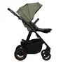 Carucior 3 in 1, Lionelo, Amber Plus, Cadru aluminiu, Cu landou intarit si salteluta moale, Cu scoica auto testata ADAC, Reversibil, Maner ajustabil, Cu accesorii, Cu ventilatie panoramica 3D, Pana la 22 kg, EN1888-1, EN1888-2, EN1466, ECE R129, Verde - 16