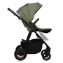 Carucior 3 in 1, Lionelo, Amber Plus, Cadru aluminiu, Cu landou intarit si salteluta moale, Cu scoica auto testata ADAC, Reversibil, Maner ajustabil, Cu accesorii, Cu ventilatie panoramica 3D, Pana la 22 kg, EN1888-1, EN1888-2, EN1466, ECE R129, Verde - 18
