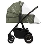 Carucior 3 in 1, Lionelo, Amber Plus, Cadru aluminiu, Cu landou intarit si salteluta moale, Cu scoica auto testata ADAC, Reversibil, Maner ajustabil, Cu accesorii, Cu ventilatie panoramica 3D, Pana la 22 kg, EN1888-1, EN1888-2, EN1466, ECE R129, Verde - 23