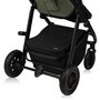 Carucior 3 in 1, Lionelo, Amber Plus, Cadru aluminiu, Cu landou intarit si salteluta moale, Cu scoica auto testata ADAC, Reversibil, Maner ajustabil, Cu accesorii, Cu ventilatie panoramica 3D, Pana la 22 kg, EN1888-1, EN1888-2, EN1466, ECE R129, Verde - 25