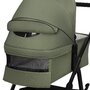 Carucior 3 in 1, Lionelo, Amber Plus, Cadru aluminiu, Cu landou intarit si salteluta moale, Cu scoica auto testata ADAC, Reversibil, Maner ajustabil, Cu accesorii, Cu ventilatie panoramica 3D, Pana la 22 kg, EN1888-1, EN1888-2, EN1466, ECE R129, Verde - 29