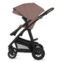 Carucior 3 in 1, Lionelo, Bianka, Transformabil, Cadru aluminiu, Cu landou si salteluta moale, Cu scoica auto, Cu multiple accesorii, Sustine 22 kg, 0 luni+, EN1466:2014+AC:2015, EN1888, Bej Taupe - 12