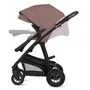 Carucior 3 in 1, Lionelo, Bianka, Transformabil, Cadru aluminiu, Cu landou si salteluta moale, Cu scoica auto, Cu multiple accesorii, Sustine 22 kg, 0 luni+, EN1466:2014+AC:2015, EN1888, Bej Taupe - 14