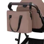 Carucior 3 in 1, Lionelo, Bianka, Transformabil, Cadru aluminiu, Cu landou si salteluta moale, Cu scoica auto, Cu multiple accesorii, Sustine 22 kg, 0 luni+, EN1466:2014+AC:2015, EN1888, Bej Taupe - 24