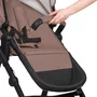 Carucior 3 in 1, Lionelo, Bianka, Transformabil, Cadru aluminiu, Cu landou si salteluta moale, Cu scoica auto, Cu multiple accesorii, Sustine 22 kg, 0 luni+, EN1466:2014+AC:2015, EN1888, Bej Taupe - 26