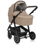 Carucior 3 in 1, Lionelo, Bianka, Transformabil, Cadru aluminiu, Cu landou si salteluta moale, Cu scoica auto testata ADAC, Cu multiple accesorii, Sustine 22 kg, 0 luni+, EN1466:2014+AC:2015, EN1888, Bej - 10