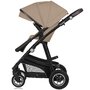 Carucior 3 in 1, Lionelo, Bianka, Transformabil, Cadru aluminiu, Cu landou si salteluta moale, Cu scoica auto testata ADAC, Cu multiple accesorii, Sustine 22 kg, 0 luni+, EN1466:2014+AC:2015, EN1888, Bej - 11