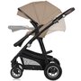 Carucior 3 in 1, Lionelo, Bianka, Transformabil, Cadru aluminiu, Cu landou si salteluta moale, Cu scoica auto testata ADAC, Cu multiple accesorii, Sustine 22 kg, 0 luni+, EN1466:2014+AC:2015, EN1888, Bej - 13