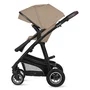 Carucior 3 in 1, Lionelo, Bianka, Transformabil, Cadru aluminiu, Cu landou si salteluta moale, Cu scoica auto, Cu multiple accesorii, Sustine 22 kg, 0 luni+, EN1466:2014+AC:2015, EN1888, Bej - 10