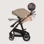 Carucior 3 in 1, Lionelo, Bianka, Transformabil, Cadru aluminiu, Cu landou si salteluta moale, Cu scoica auto, Cu multiple accesorii, Sustine 22 kg, 0 luni+, EN1466:2014+AC:2015, EN1888, Bej - 35