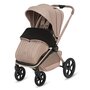 Carucior 3 in 1, Lionelo, Freya, Cu scoica ADAC, Landou si salteluta ventilate, Pliabil,  Reglare spatar in 3 pozitii, Suport de picioare in 4 pozitii, Maner reglabil in 3 pozitii, Sustine 22 kg, Cu accesorii, 0 luni+, Bej - 7