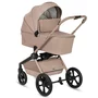 Carucior 3 in 1, Lionelo, Freya, Cu scoica ADAC, Landou si salteluta ventilate, Pliabil,  Reglare spatar in 3 pozitii, Suport de picioare in 4 pozitii, Maner reglabil in 3 pozitii, Sustine 22 kg, Cu accesorii, 0 luni+, Bej - 17