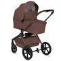 Carucior 3 in 1, Lionelo, Freya, Cu scoica ADAC, Landou si salteluta ventilate, Pliabil,  Reglare spatar in 3 pozitii, Suport de picioare in 4 pozitii, Maner reglabil in 3 pozitii, Sustine 22 kg, Cu accesorii, 0 luni+, Maro - 18