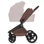 Carucior 3 in 1, Lionelo, Freya, Cu scoica ADAC, Landou si salteluta ventilate, Pliabil,  Reglare spatar in 3 pozitii, Suport de picioare in 4 pozitii, Maner reglabil in 3 pozitii, Sustine 22 kg, Cu accesorii, 0 luni+, Maro - 28