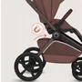 Carucior 3 in 1, Lionelo, Freya, Cu scoica ADAC, Landou si salteluta ventilate, Pliabil,  Reglare spatar in 3 pozitii, Suport de picioare in 4 pozitii, Maner reglabil in 3 pozitii, Sustine 22 kg, Cu accesorii, 0 luni+, Maro - 31